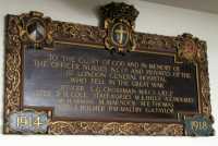 Name of Margaret Evans Thomas on 1st London General Hospital memorial