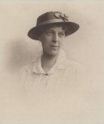 Gertrude Fairclough née Appleby, wife of Major Rowland Fairclough, Royal Welch Fusiliers.