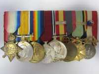 Etta Booker’s medals, which were sold at Bonhams, London for £1440 in 2013. They include the Medal of Queen Elizabeth; Belgium and the France, Ministry of the Interior, silver medal